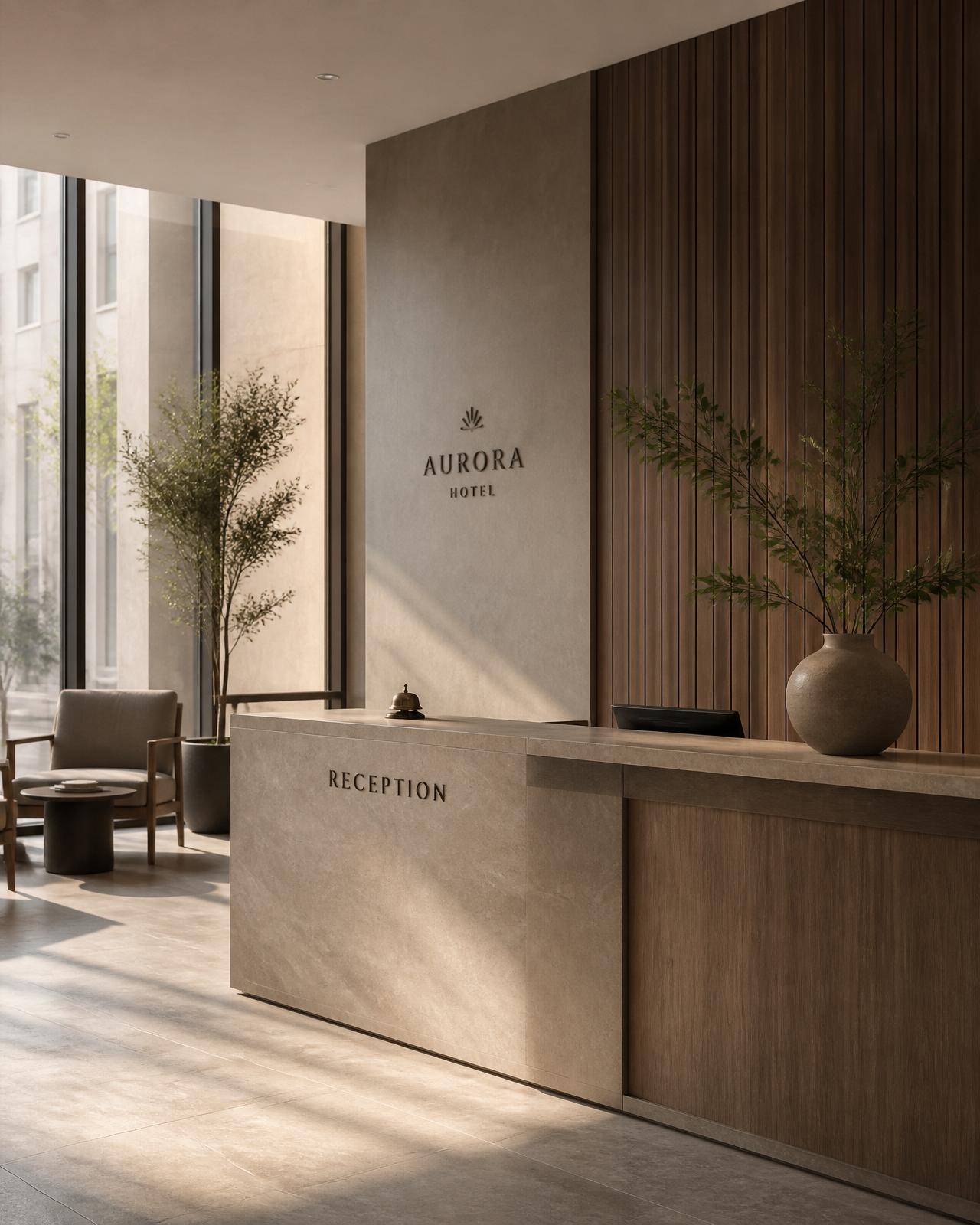 Hotel reception